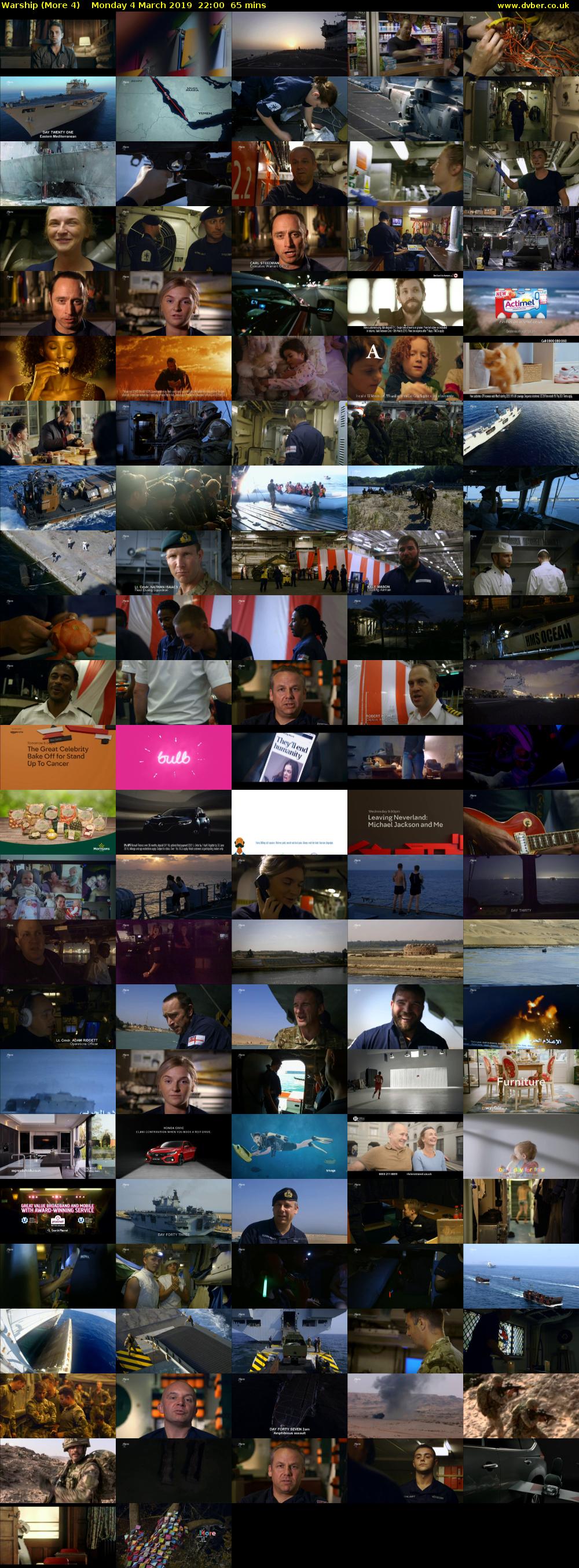 Warship (More 4) Monday 4 March 2019 22:00 - 23:05