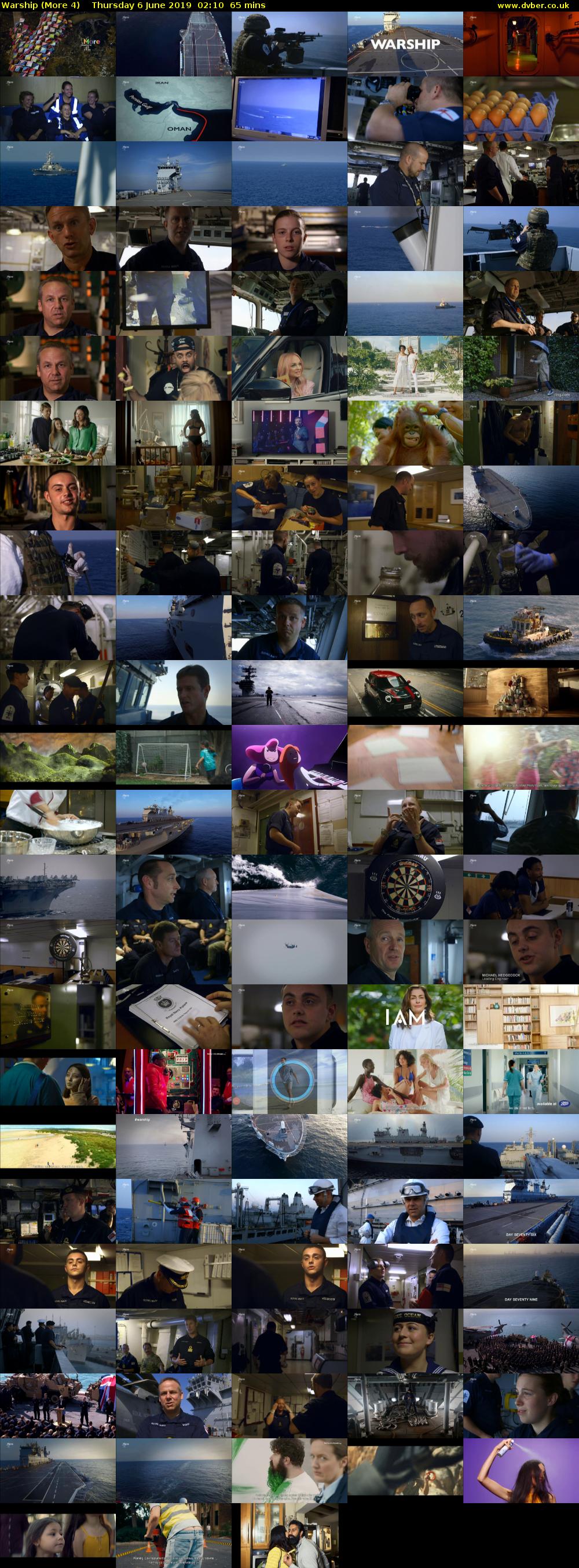 Warship (More 4) Thursday 6 June 2019 02:10 - 03:15