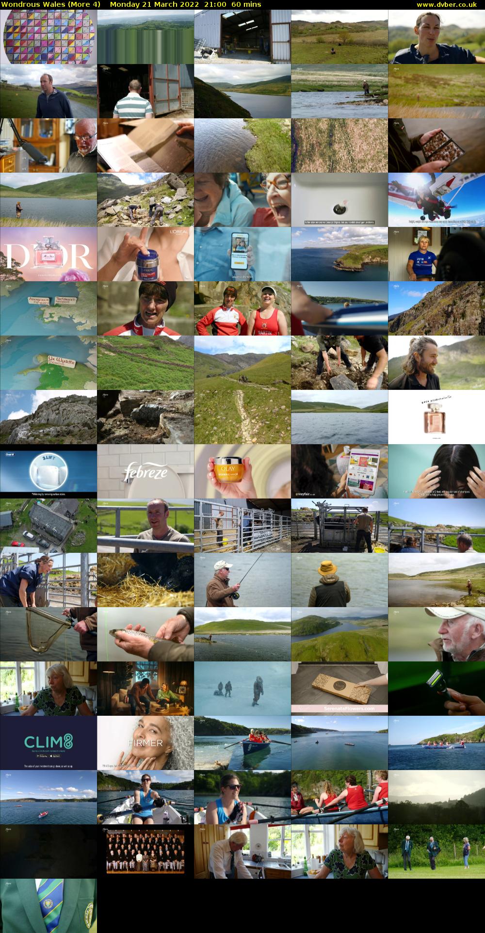 Wondrous Wales (More 4) Monday 21 March 2022 21:00 - 22:00