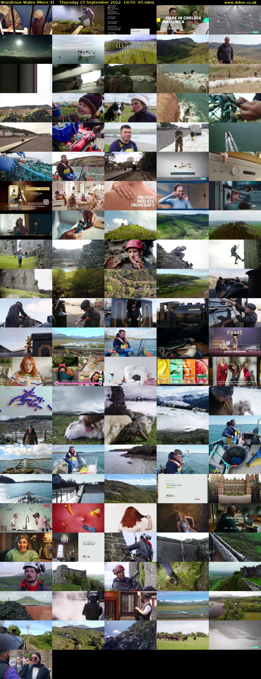 Wondrous Wales (More 4) Thursday 15 September 2022 19:55 - 21:00