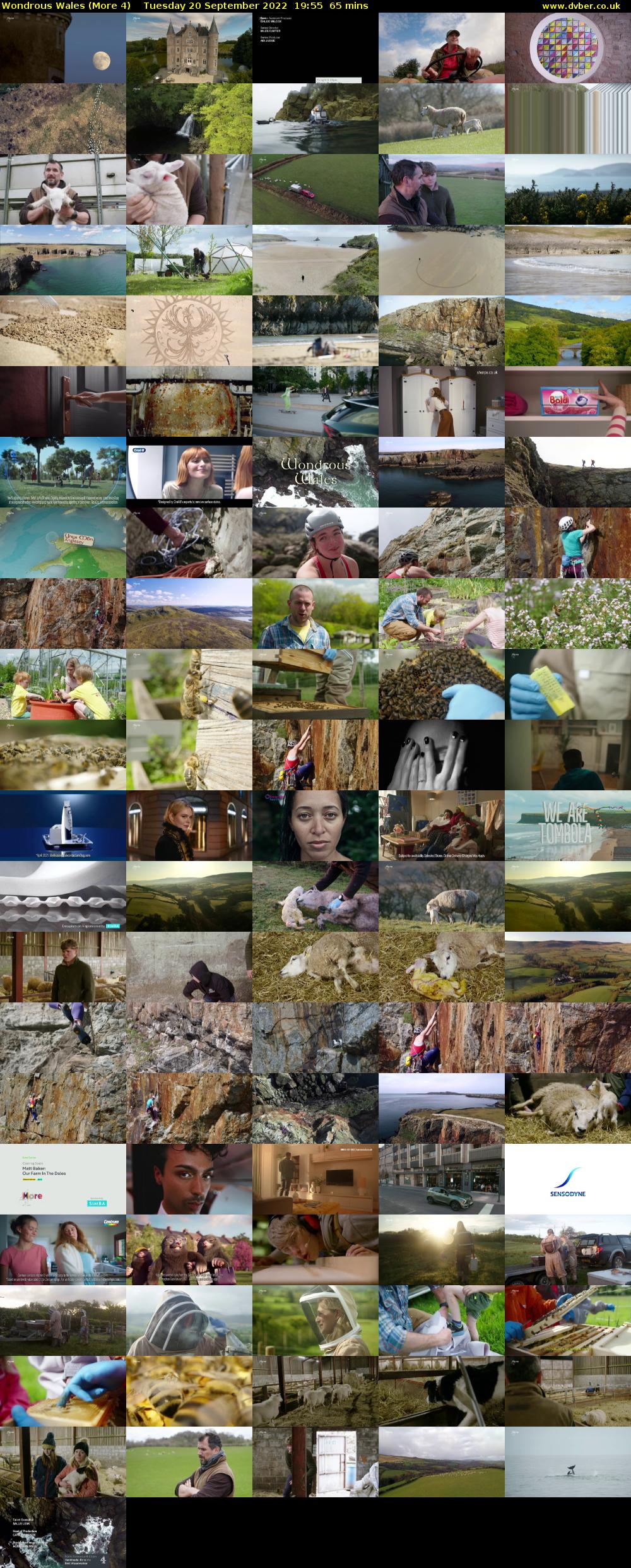 Wondrous Wales (More 4) Tuesday 20 September 2022 19:55 - 21:00