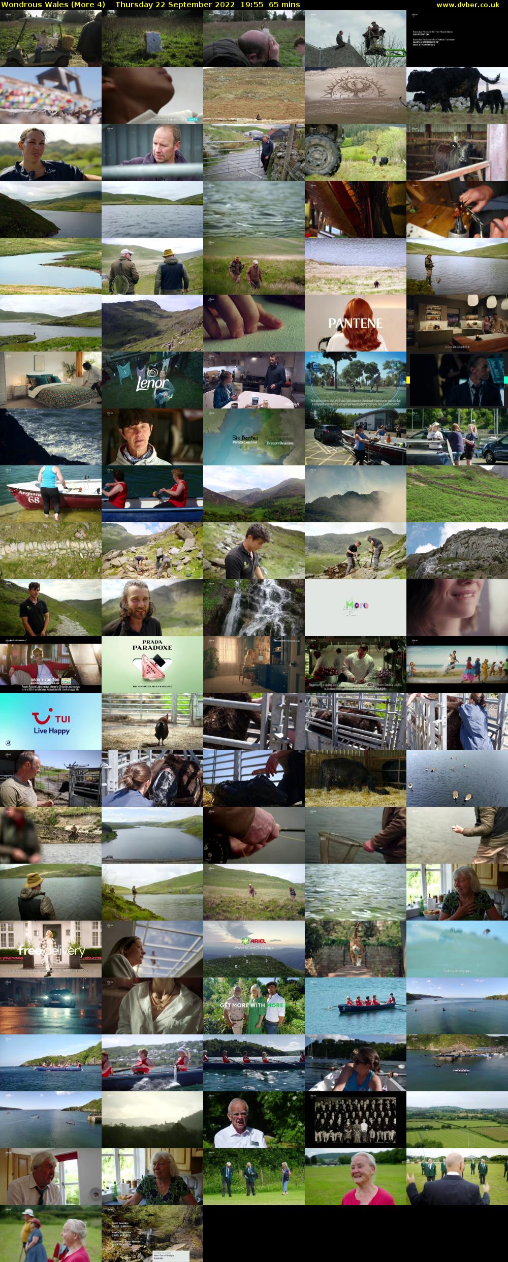 Wondrous Wales (More 4) Thursday 22 September 2022 19:55 - 21:00