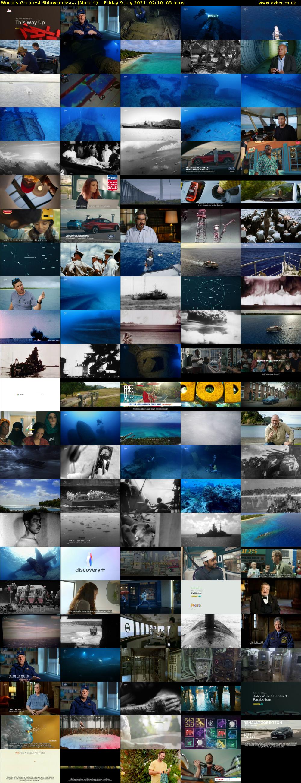 World's Greatest Shipwrecks:... (More 4) Friday 9 July 2021 02:10 - 03:15