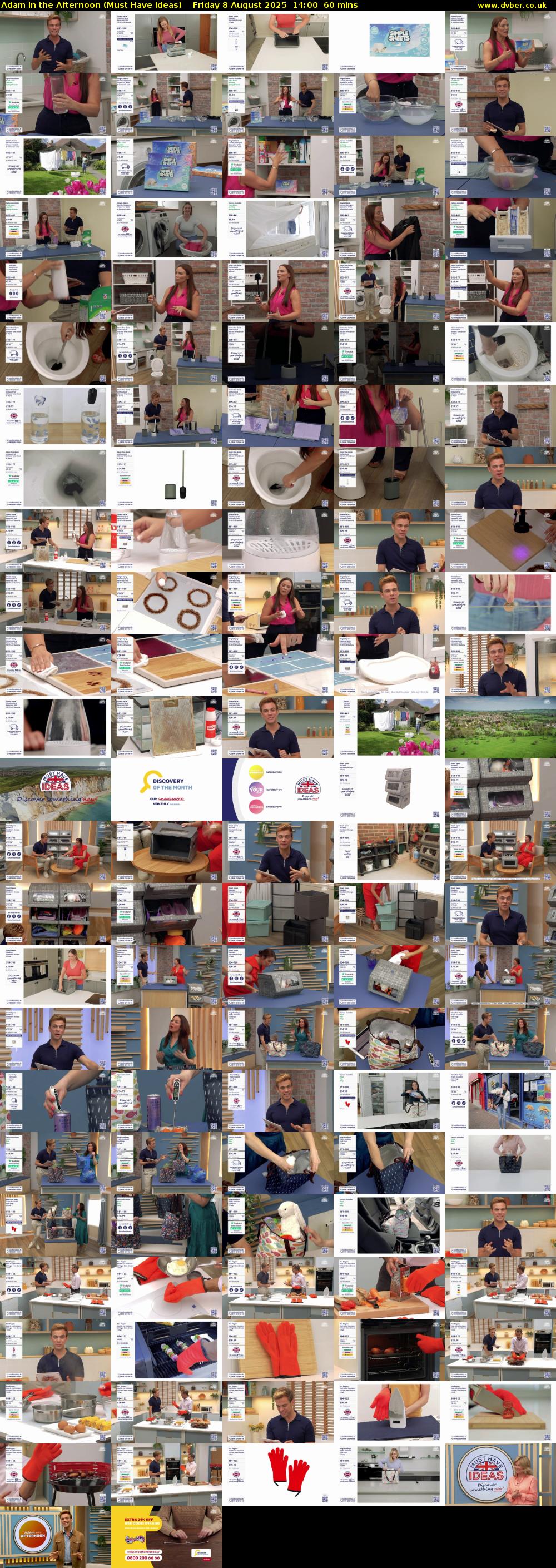 Adam in the Afternoon (Must Have Ideas) Friday 8 August 2025 14:00 - 15:00