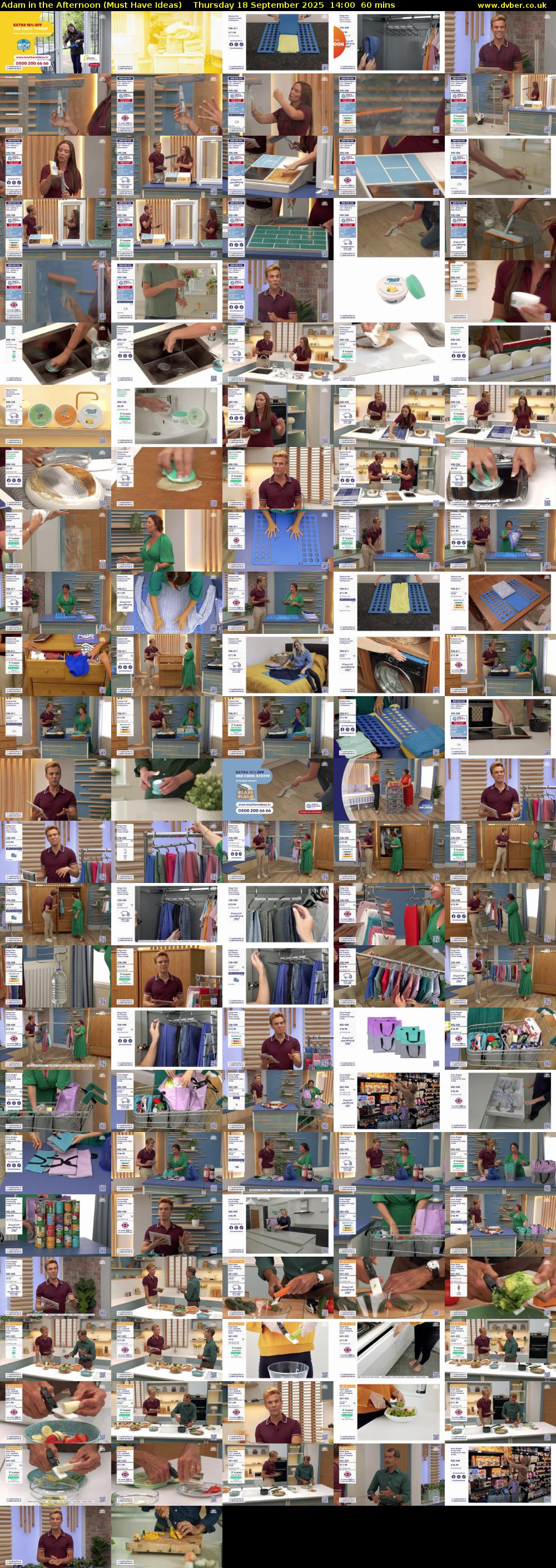 Adam in the Afternoon (Must Have Ideas) Thursday 18 September 2025 14:00 - 15:00