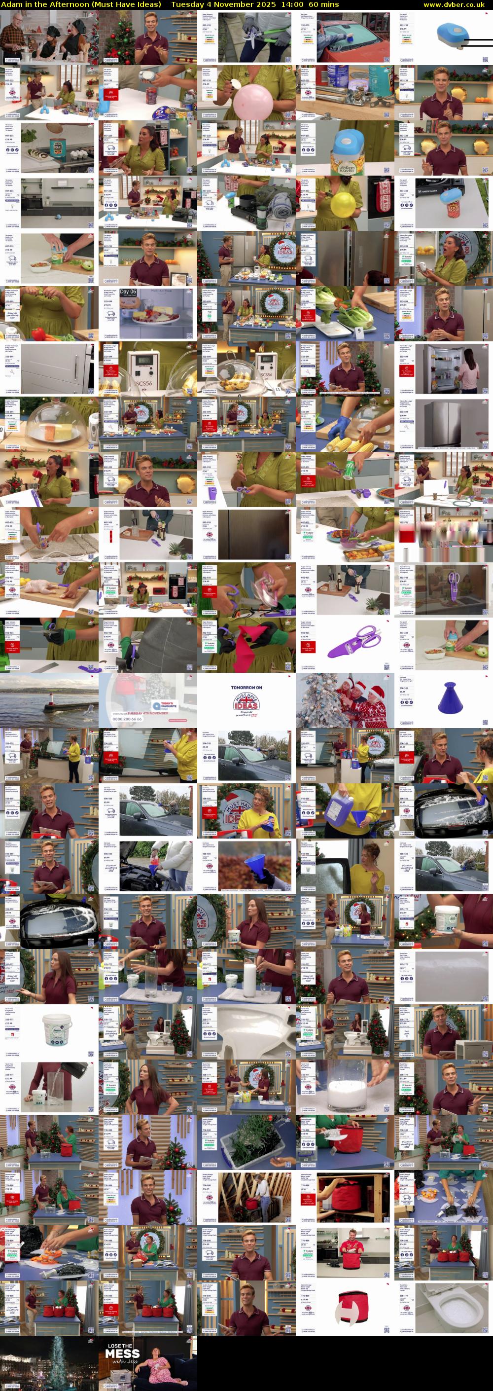 Adam in the Afternoon (Must Have Ideas) Tuesday 4 November 2025 14:00 - 15:00