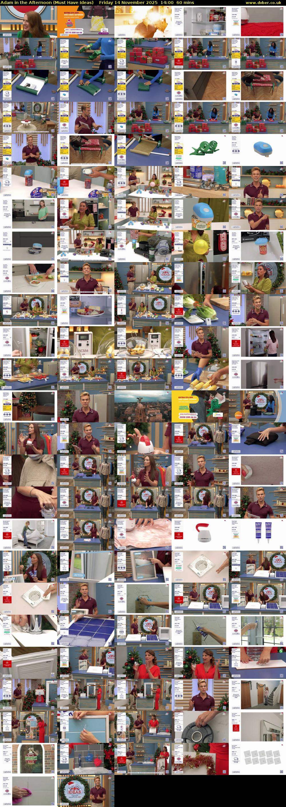 Adam in the Afternoon (Must Have Ideas) Friday 14 November 2025 14:00 - 15:00