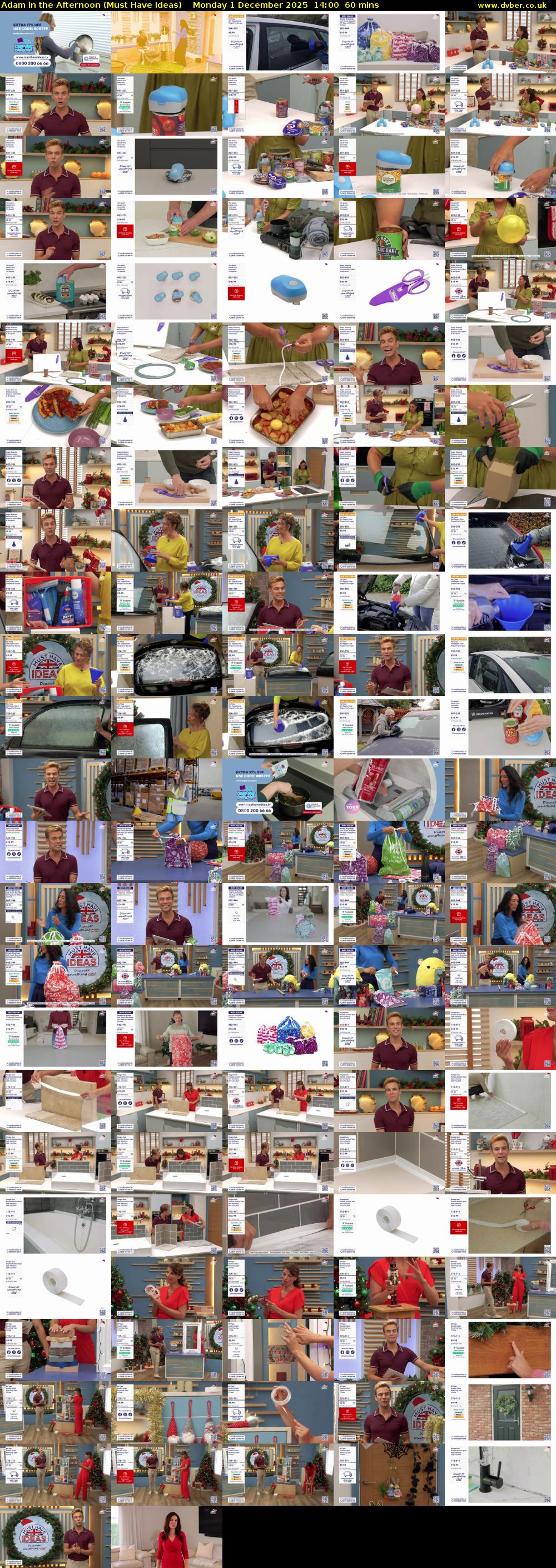 Adam in the Afternoon (Must Have Ideas) Monday 1 December 2025 14:00 - 15:00