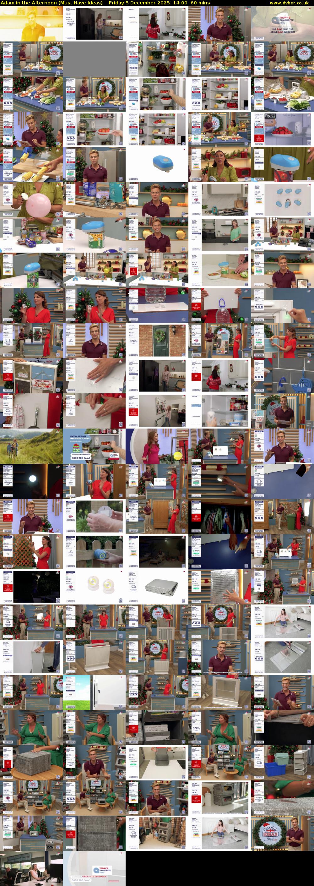 Adam in the Afternoon (Must Have Ideas) Friday 5 December 2025 14:00 - 15:00