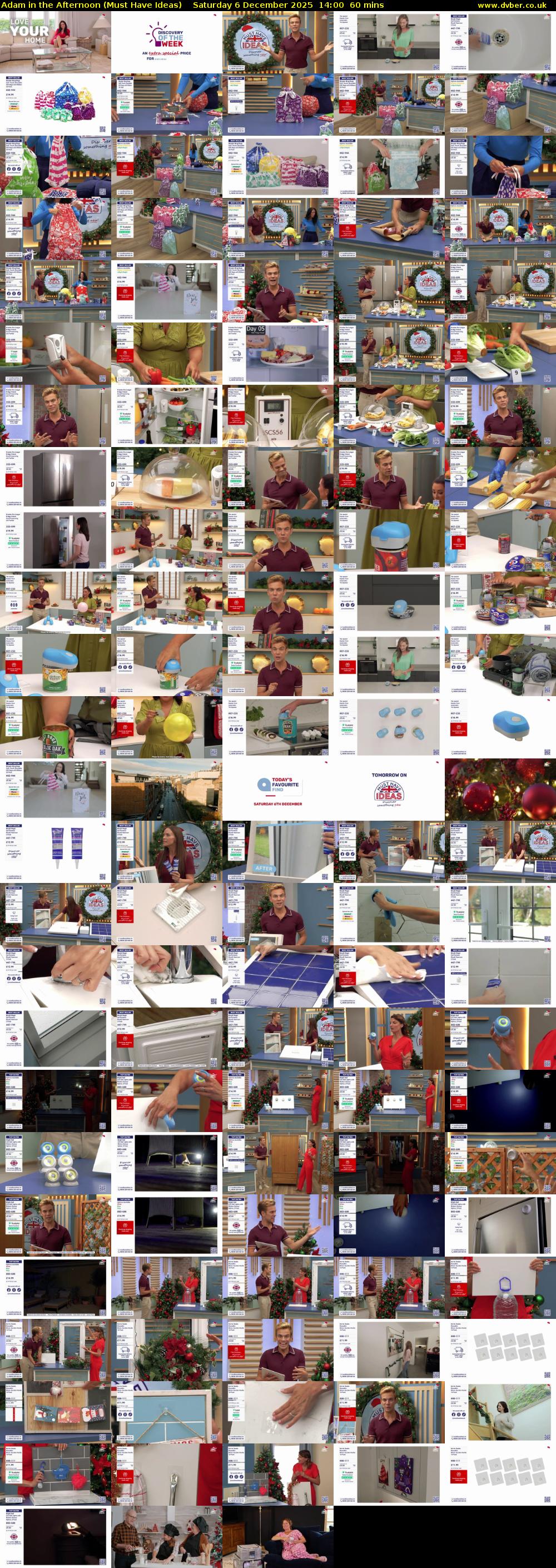 Adam in the Afternoon (Must Have Ideas) Saturday 6 December 2025 14:00 - 15:00