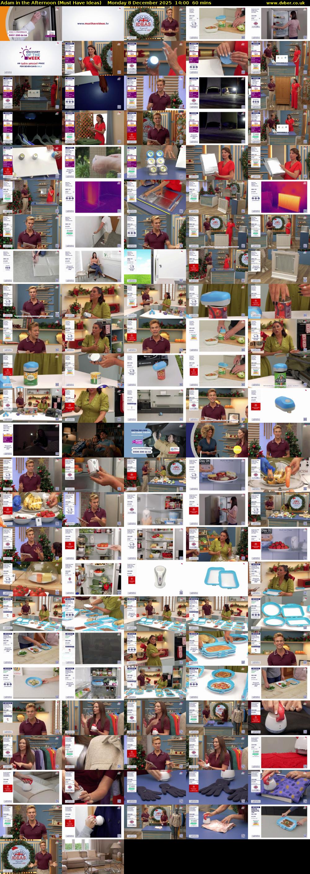 Adam in the Afternoon (Must Have Ideas) Monday 8 December 2025 14:00 - 15:00