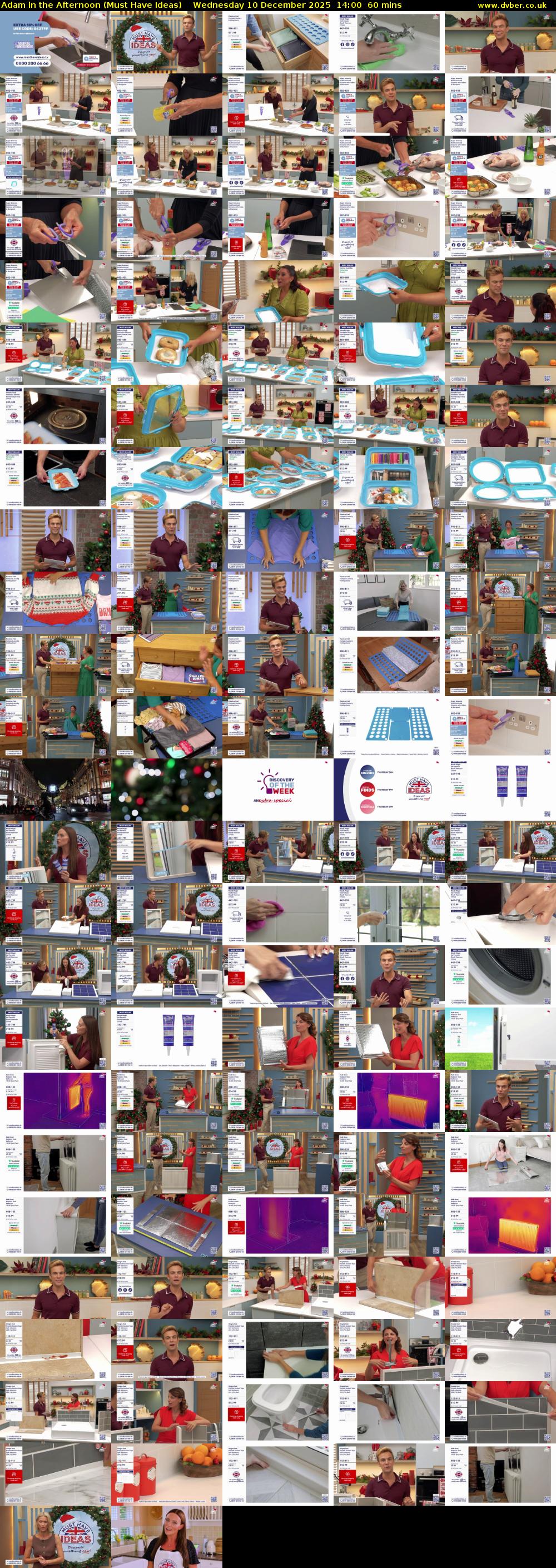 Adam in the Afternoon (Must Have Ideas) Wednesday 10 December 2025 14:00 - 15:00