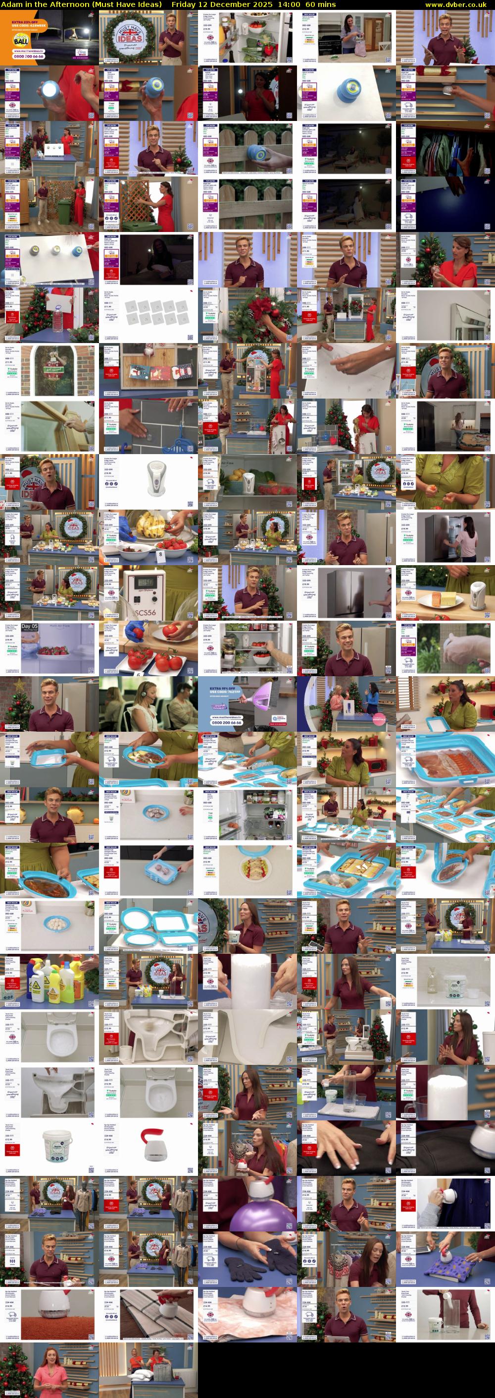 Adam in the Afternoon (Must Have Ideas) Friday 12 December 2025 14:00 - 15:00