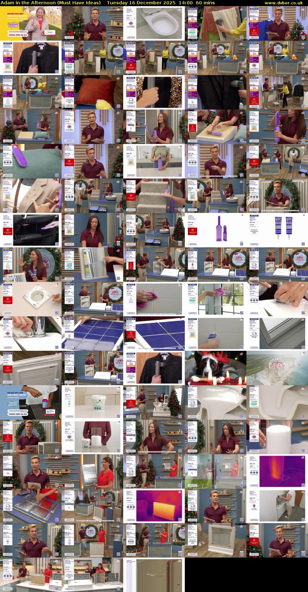 Adam in the Afternoon (Must Have Ideas) Tuesday 16 December 2025 14:00 - 15:00