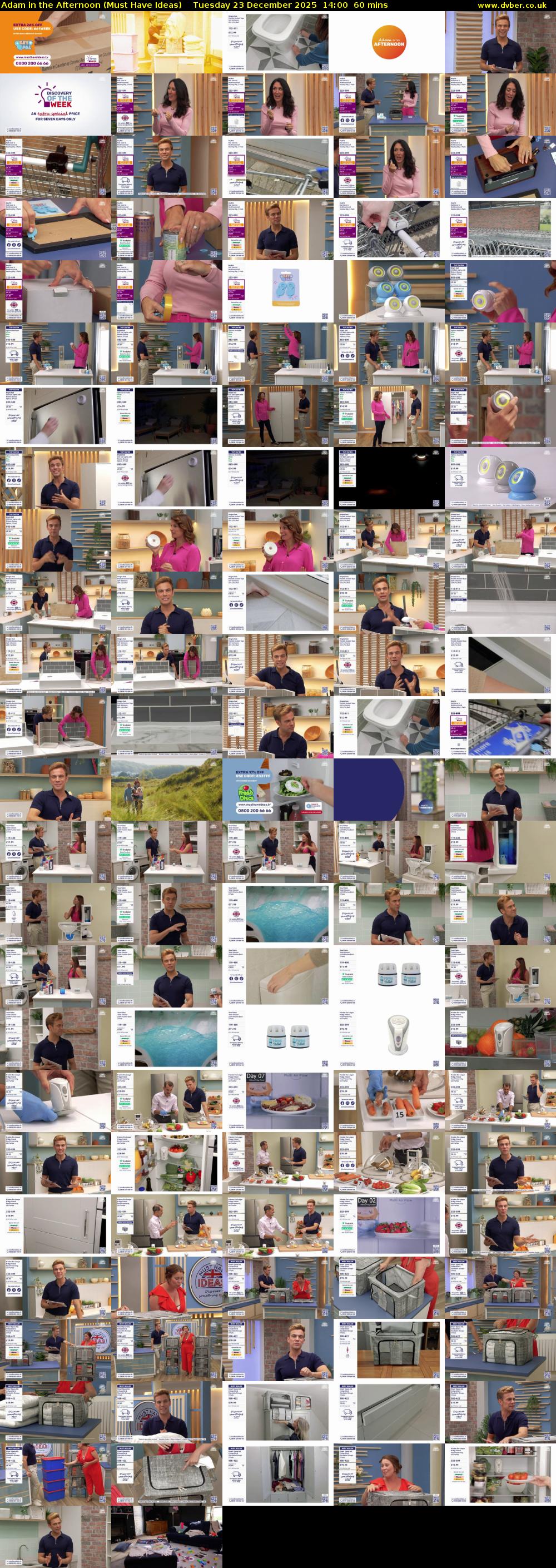 Adam in the Afternoon (Must Have Ideas) Tuesday 23 December 2025 14:00 - 15:00