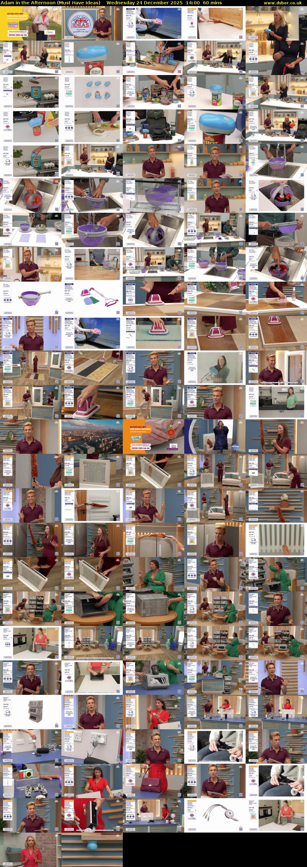 Adam in the Afternoon (Must Have Ideas) Wednesday 24 December 2025 14:00 - 15:00