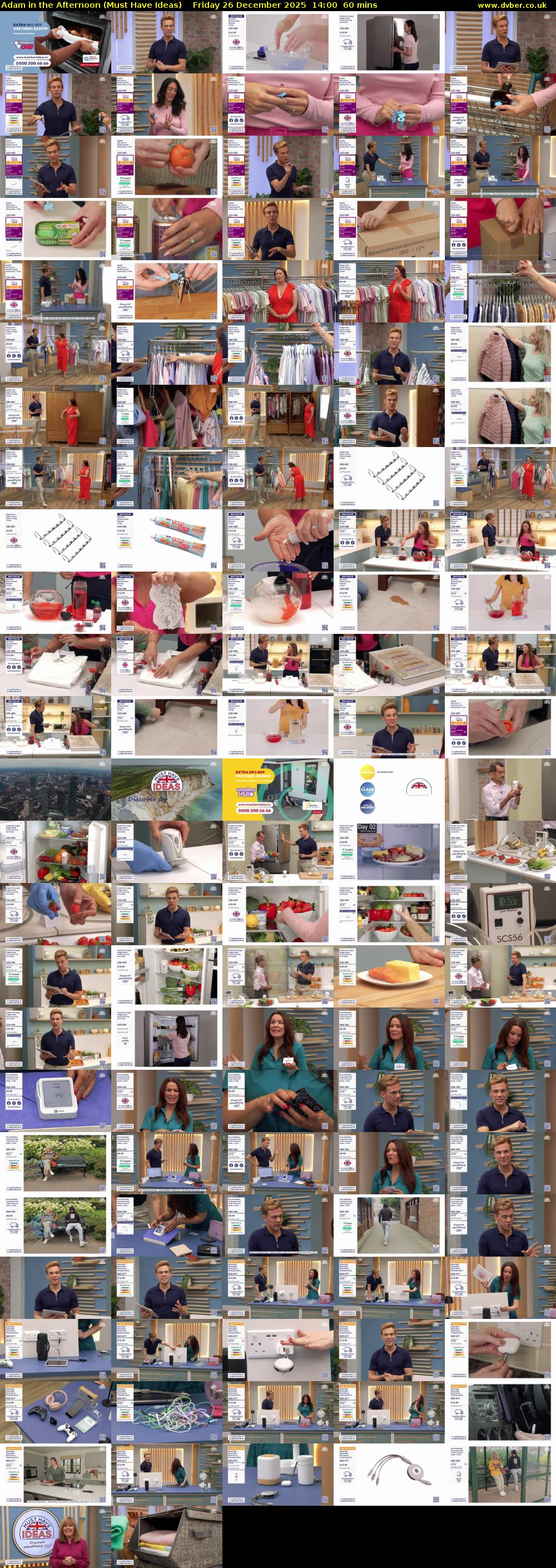 Adam in the Afternoon (Must Have Ideas) Friday 26 December 2025 14:00 - 15:00