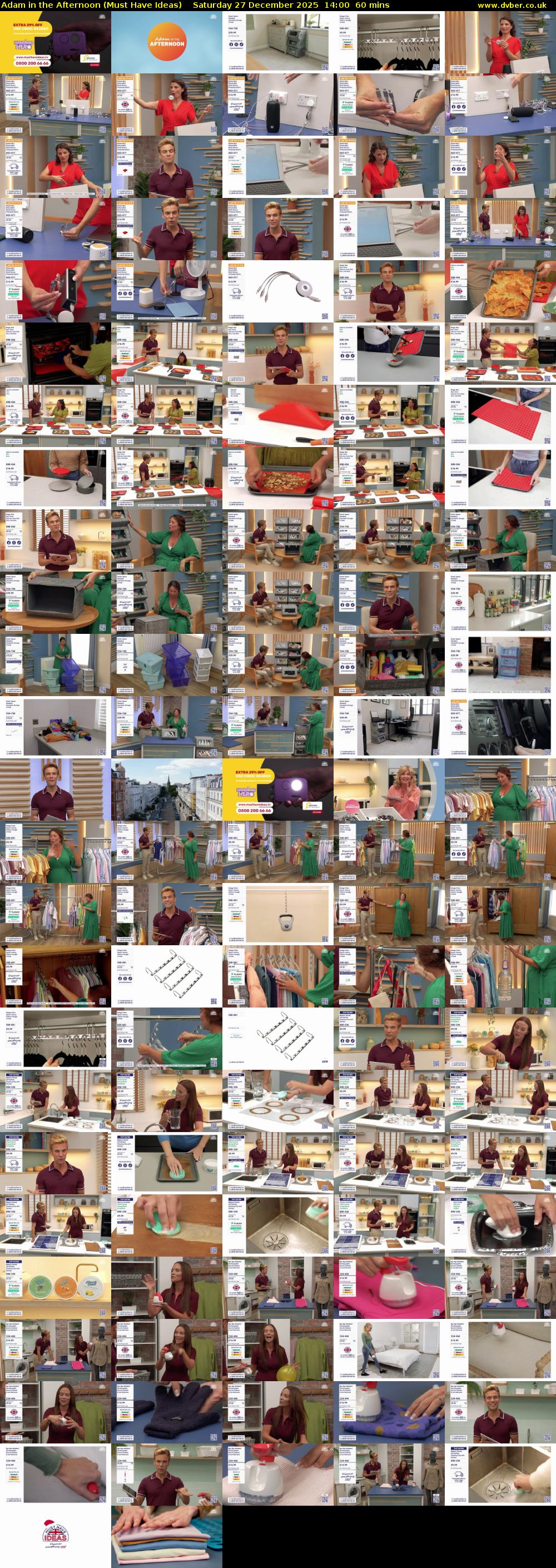 Adam in the Afternoon (Must Have Ideas) Saturday 27 December 2025 14:00 - 15:00