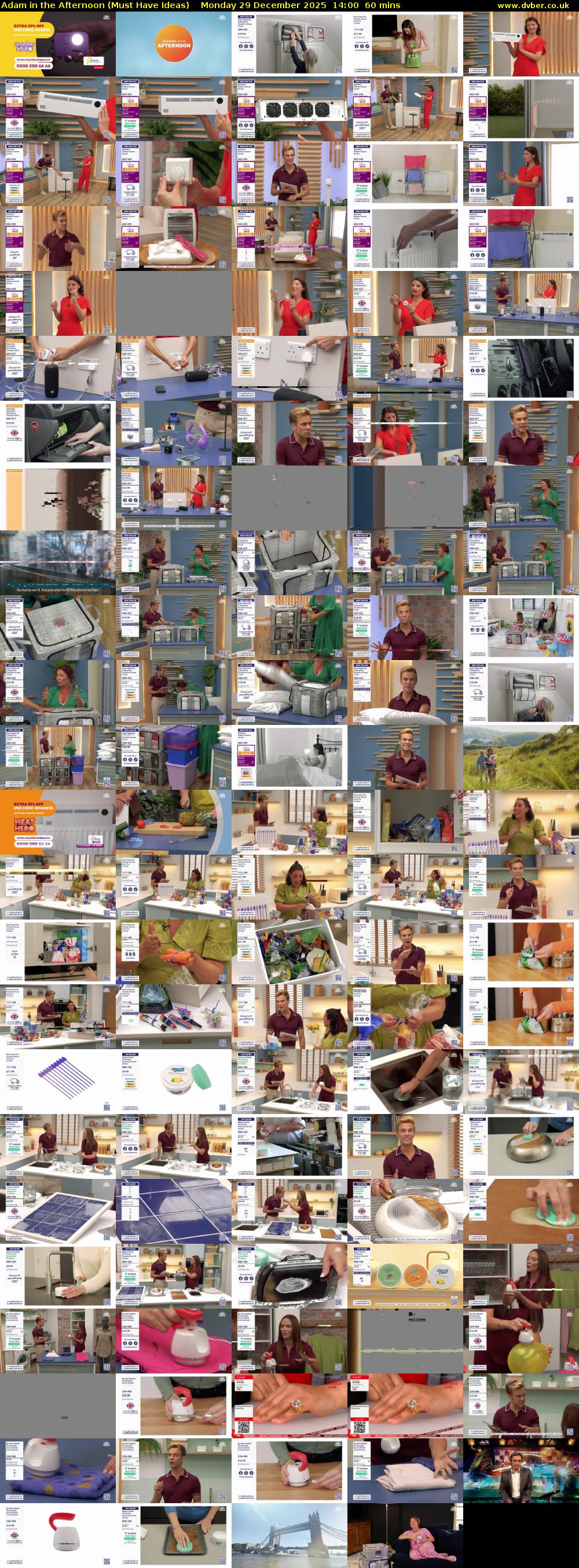 Adam in the Afternoon (Must Have Ideas) Monday 29 December 2025 14:00 - 15:00