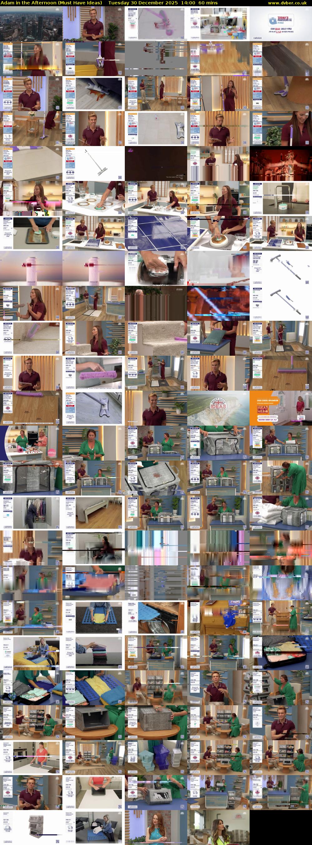 Adam in the Afternoon (Must Have Ideas) Tuesday 30 December 2025 14:00 - 15:00