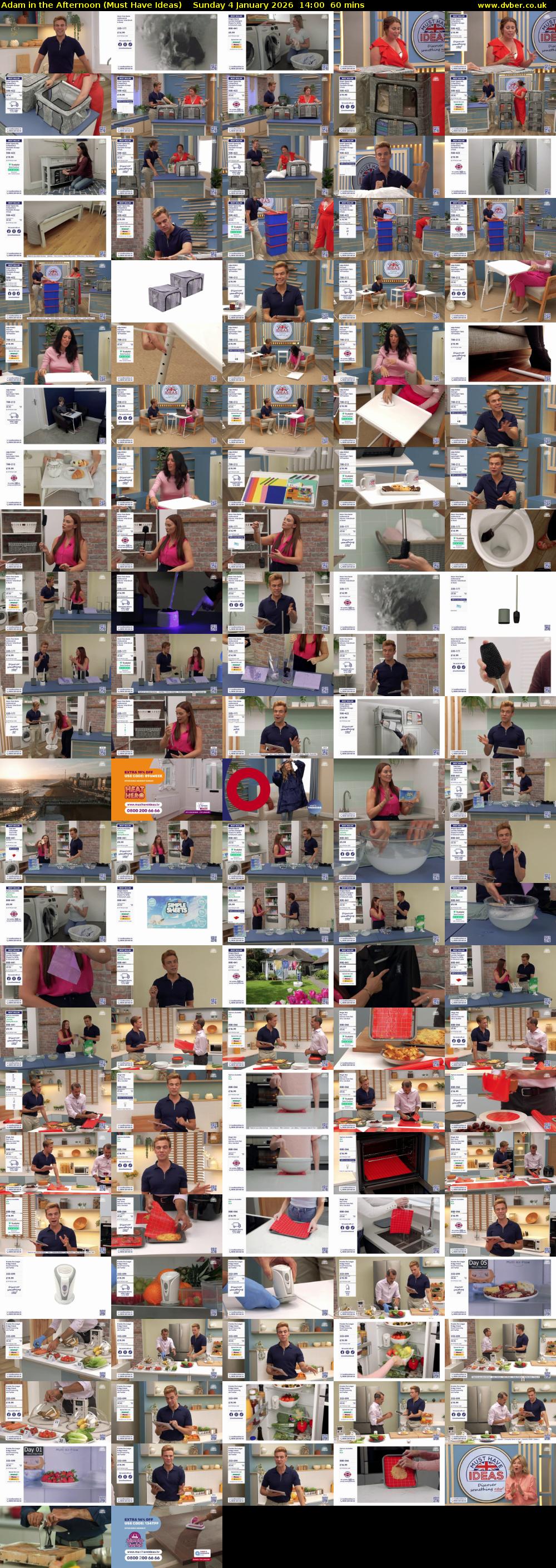 Adam in the Afternoon (Must Have Ideas) Sunday 4 January 2026 14:00 - 15:00