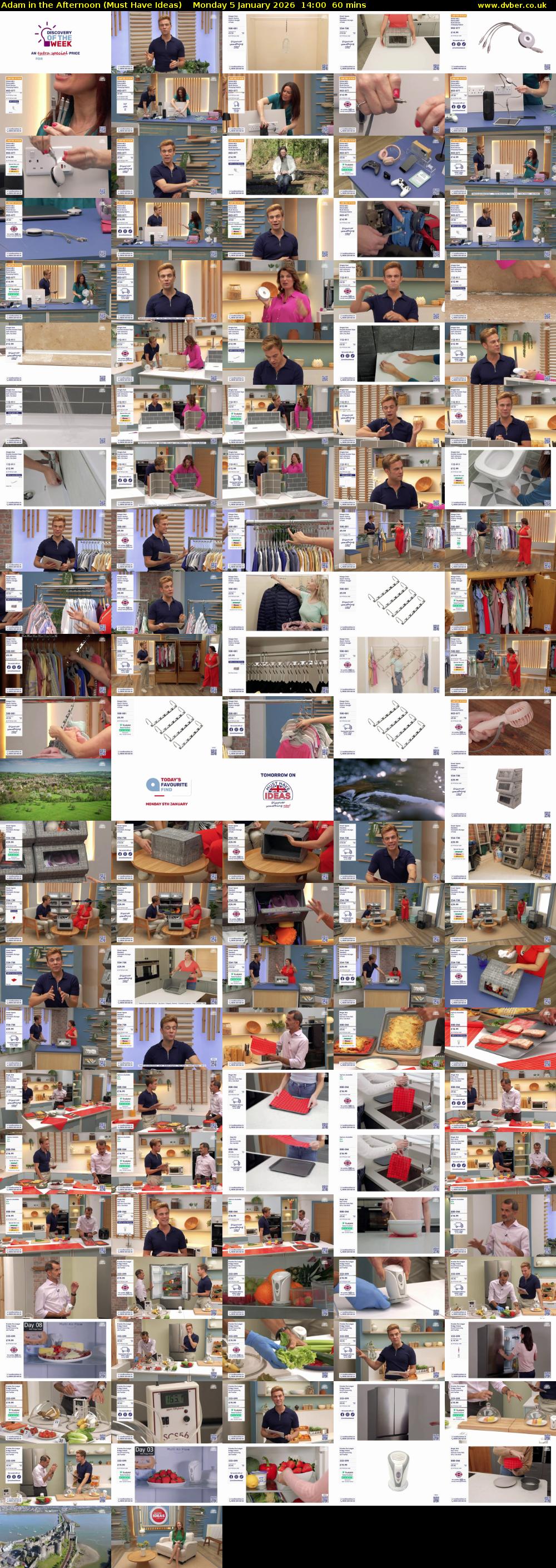 Adam in the Afternoon (Must Have Ideas) Monday 5 January 2026 14:00 - 15:00