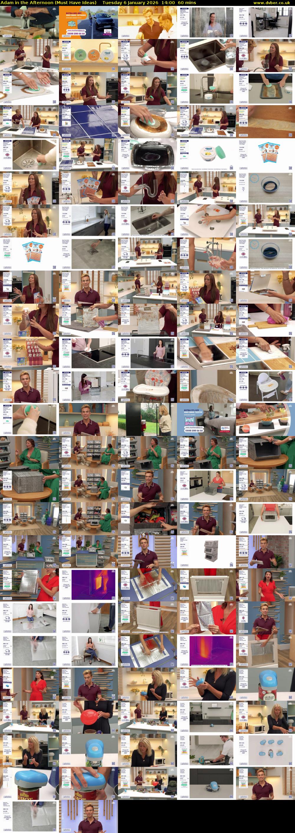 Adam in the Afternoon (Must Have Ideas) Tuesday 6 January 2026 14:00 - 15:00