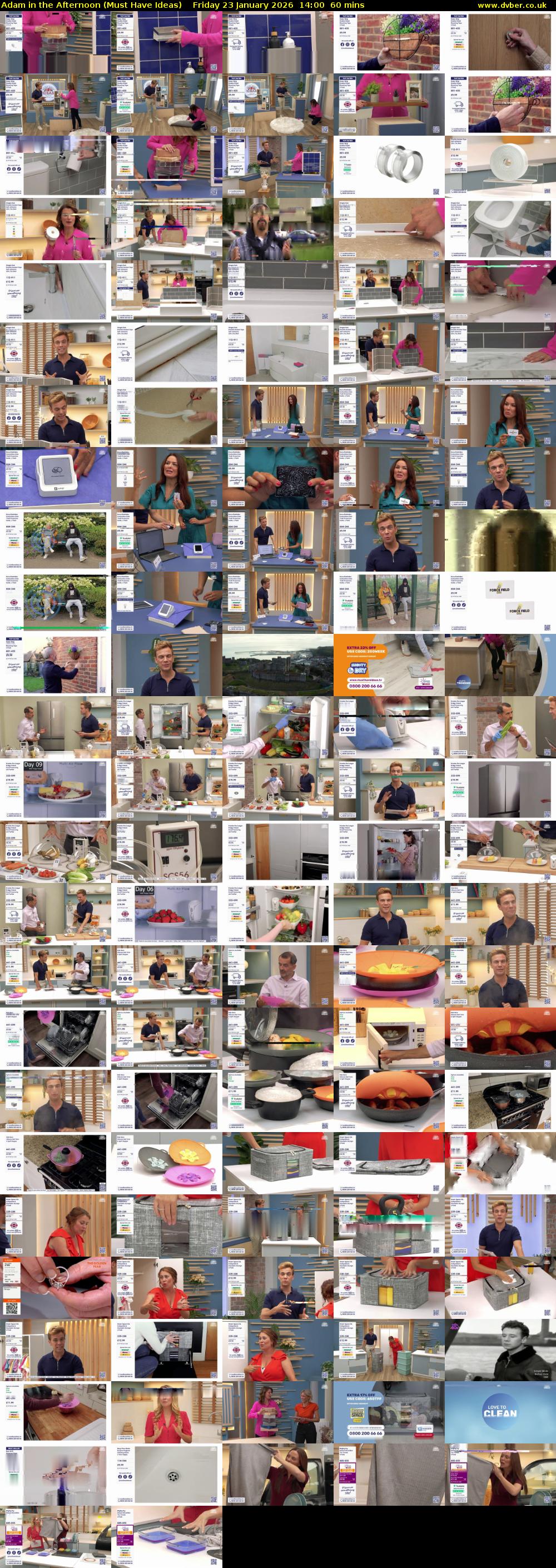 Adam in the Afternoon (Must Have Ideas) Friday 23 January 2026 14:00 - 15:00