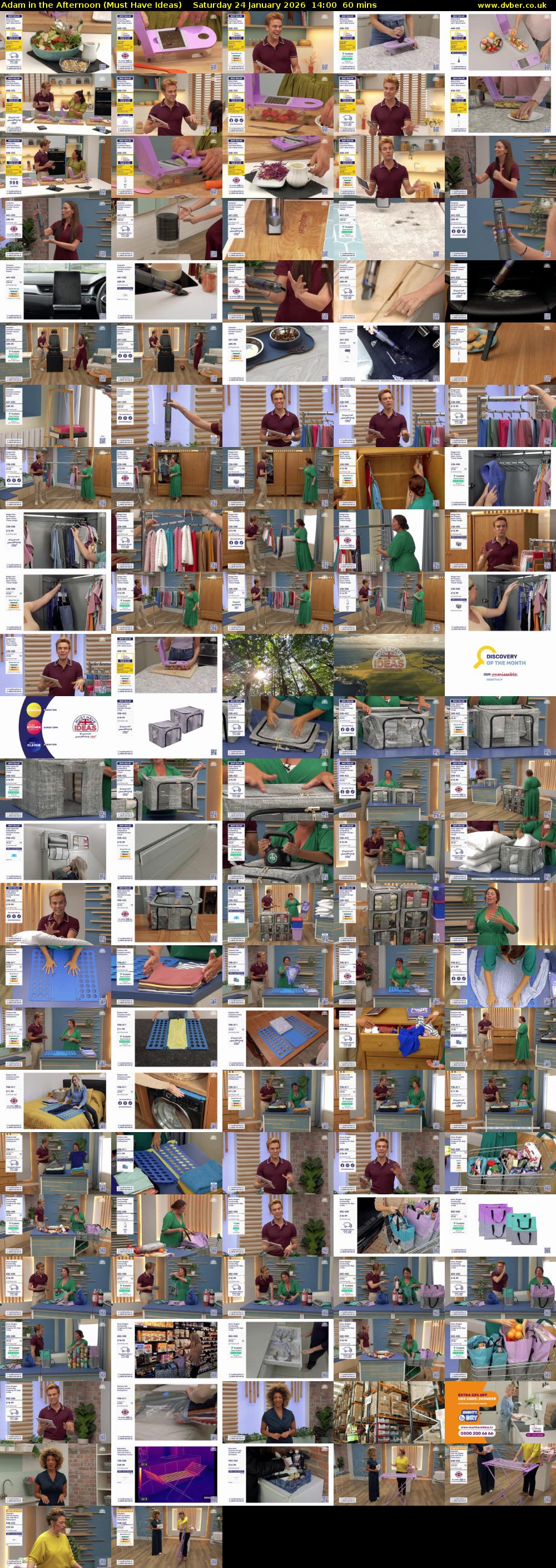 Adam in the Afternoon (Must Have Ideas) Saturday 24 January 2026 14:00 - 15:00