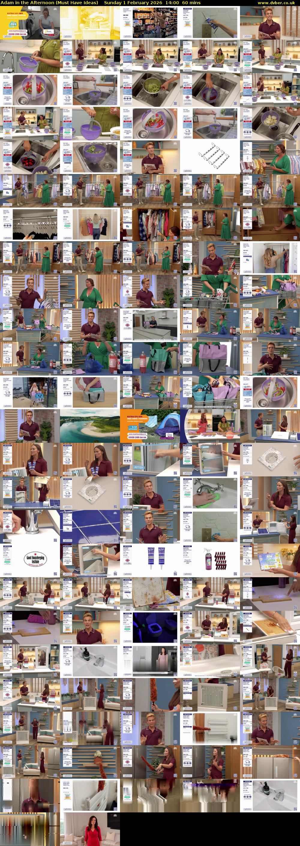 Adam in the Afternoon (Must Have Ideas) Sunday 1 February 2026 14:00 - 15:00