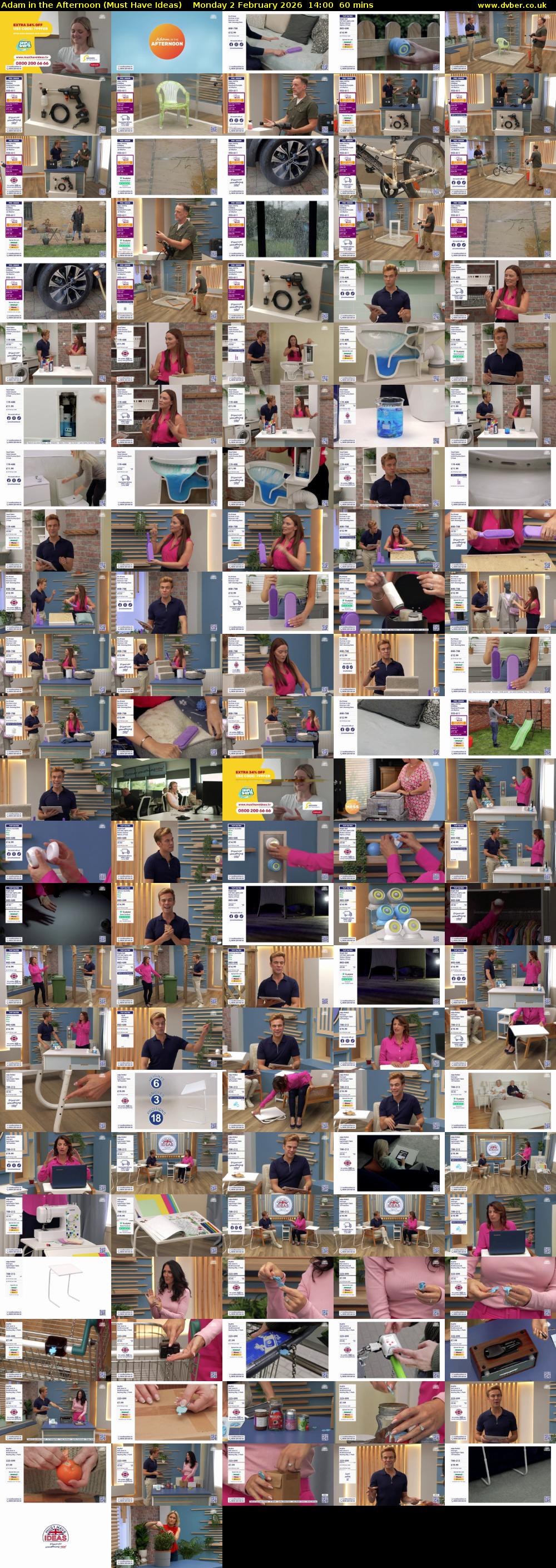 Adam in the Afternoon (Must Have Ideas) Monday 2 February 2026 14:00 - 15:00