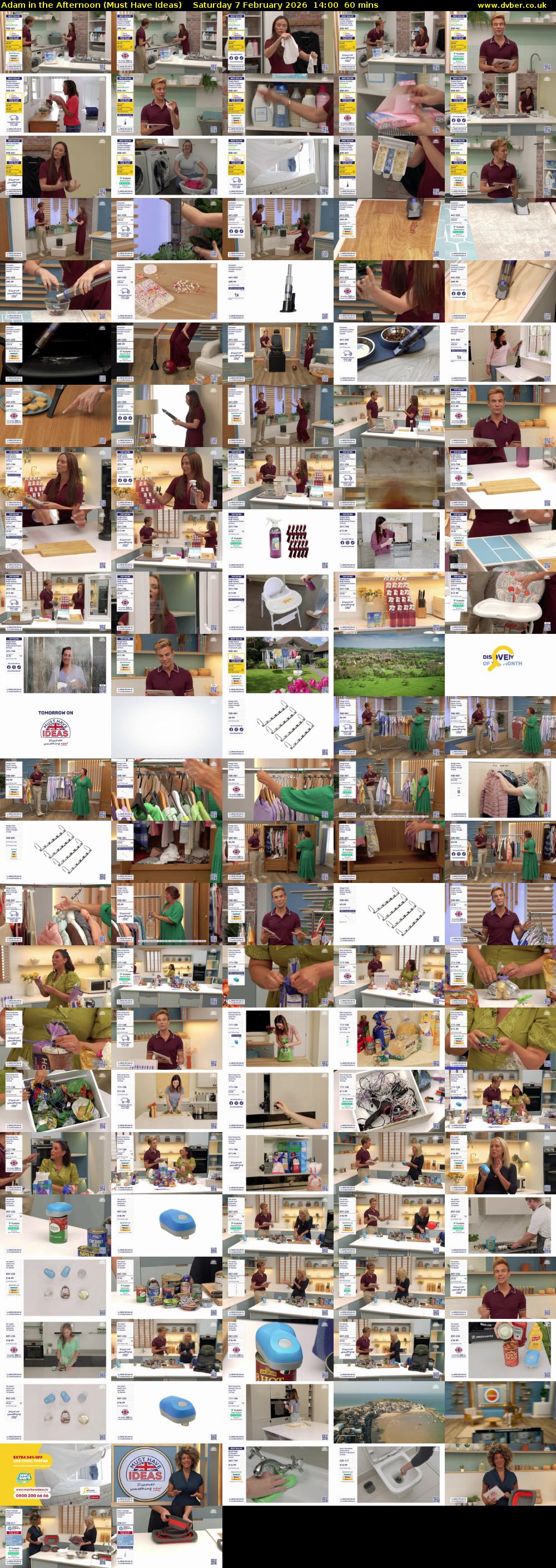 Adam in the Afternoon (Must Have Ideas) Saturday 7 February 2026 14:00 - 15:00