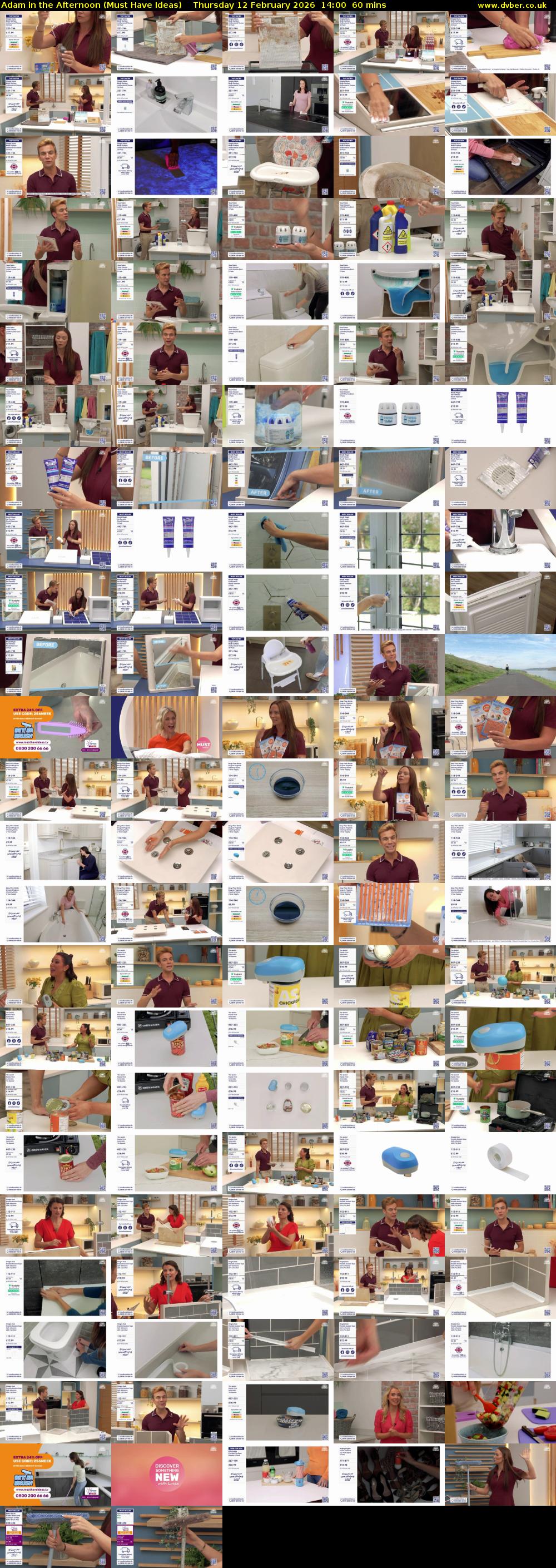 Adam in the Afternoon (Must Have Ideas) Thursday 12 February 2026 14:00 - 15:00