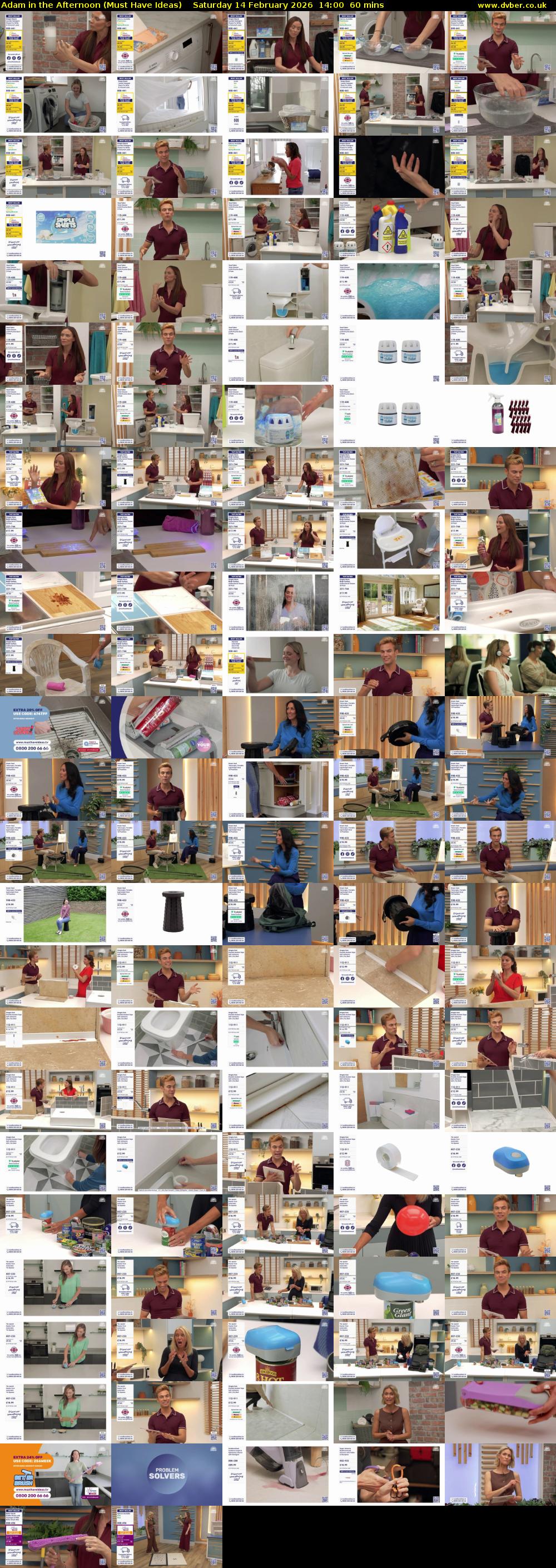 Adam in the Afternoon (Must Have Ideas) Saturday 14 February 2026 14:00 - 15:00