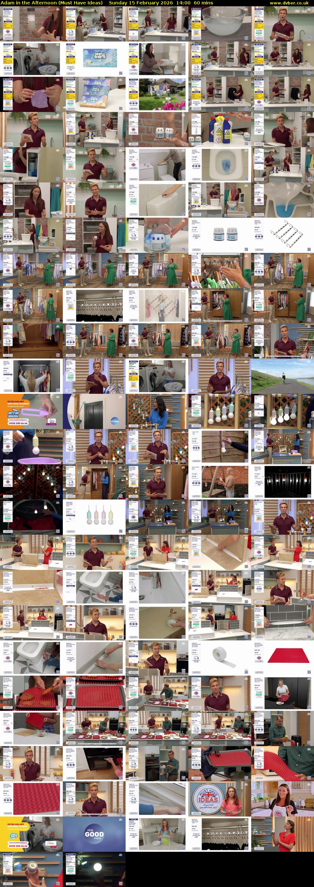 Adam in the Afternoon (Must Have Ideas) Sunday 15 February 2026 14:00 - 15:00