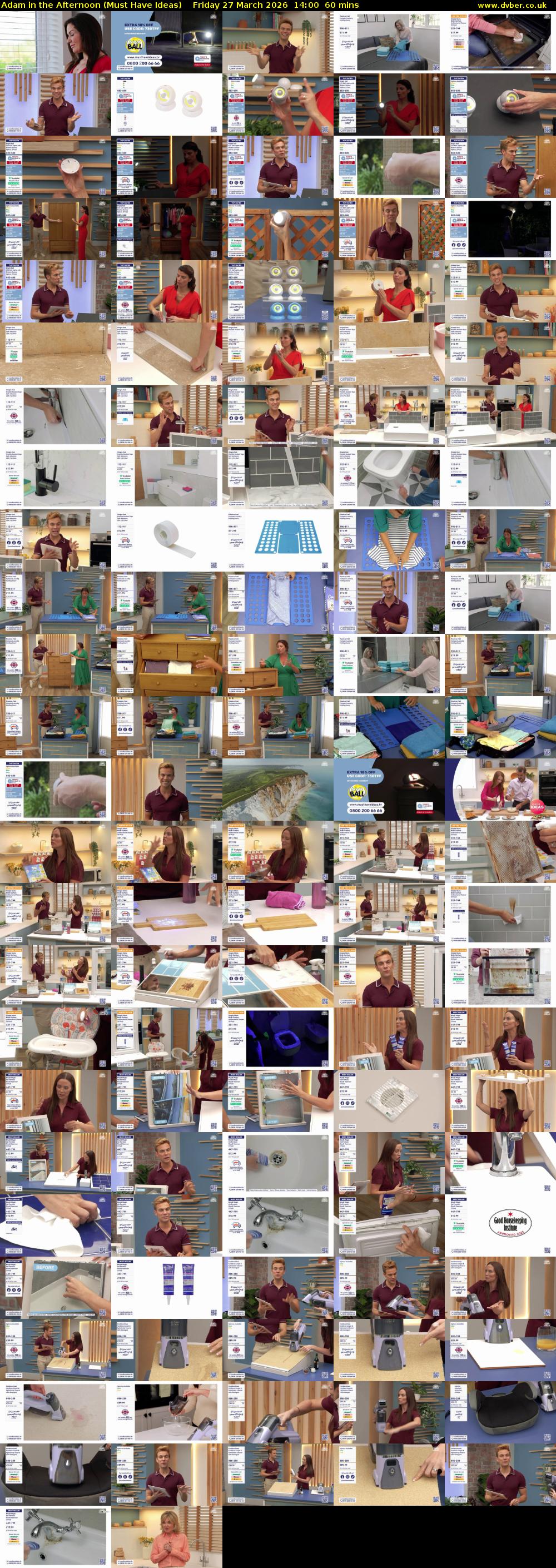 Adam in the Afternoon (Must Have Ideas) Friday 27 March 2026 14:00 - 15:00