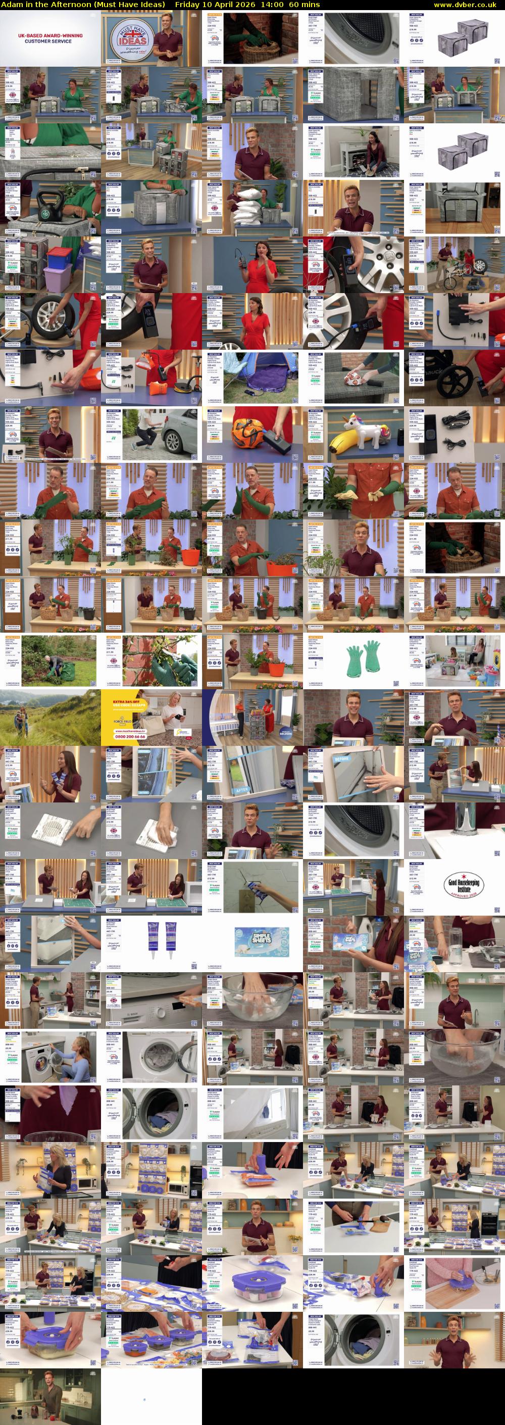Adam in the Afternoon (Must Have Ideas) Friday 10 April 2026 14:00 - 15:00