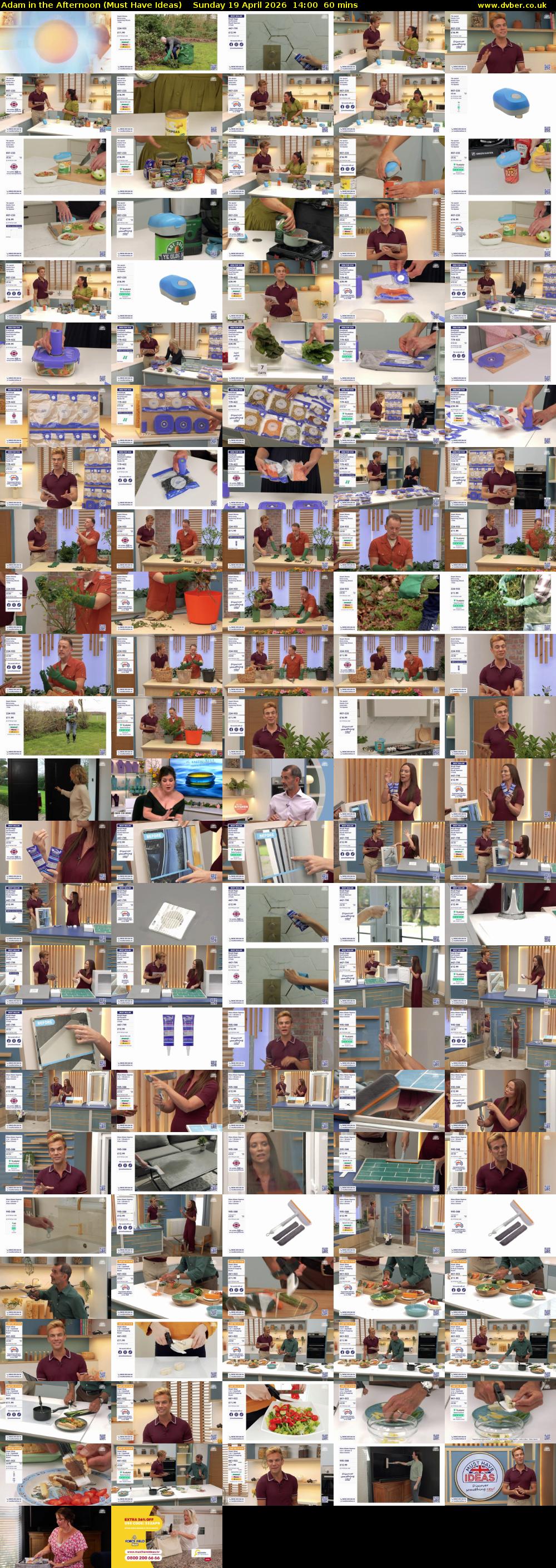 Adam in the Afternoon (Must Have Ideas) Sunday 19 April 2026 14:00 - 15:00