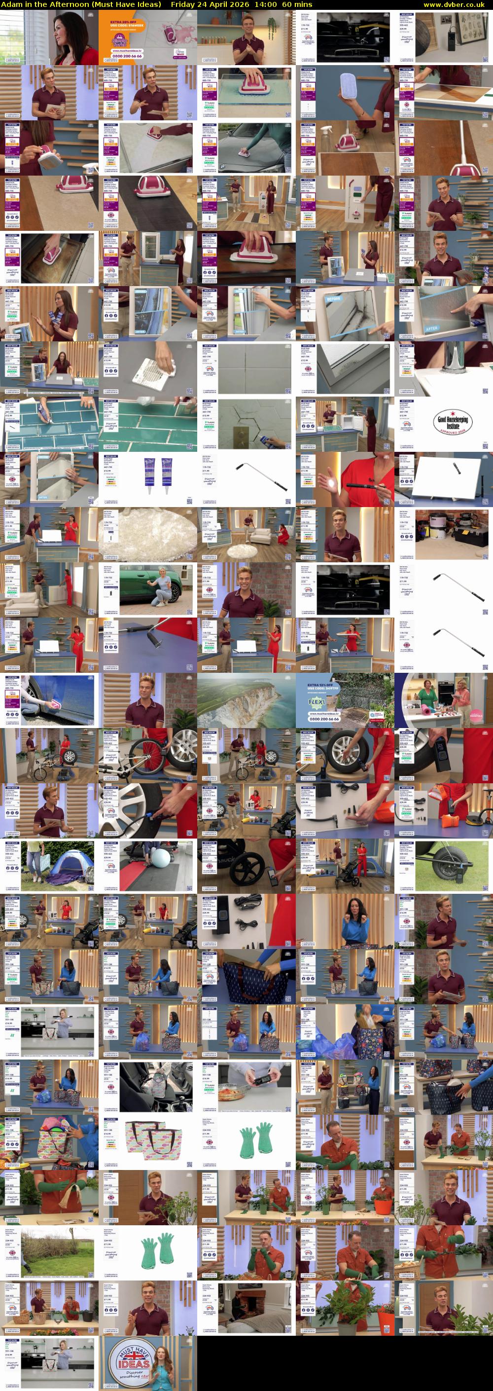 Adam in the Afternoon (Must Have Ideas) Friday 24 April 2026 14:00 - 15:00