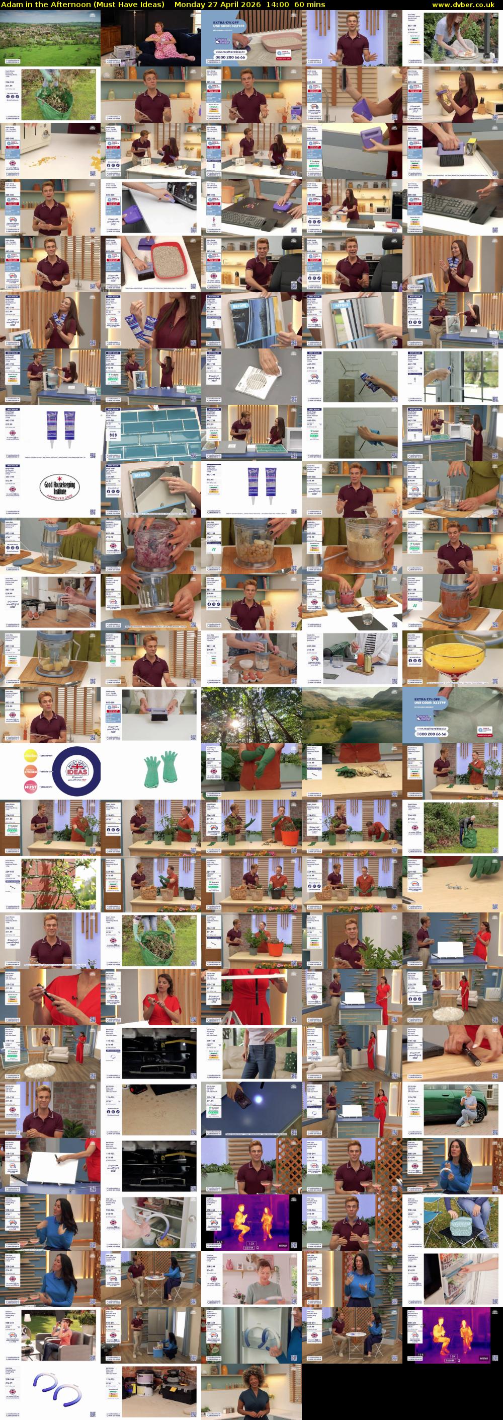 Adam in the Afternoon (Must Have Ideas) Monday 27 April 2026 14:00 - 15:00