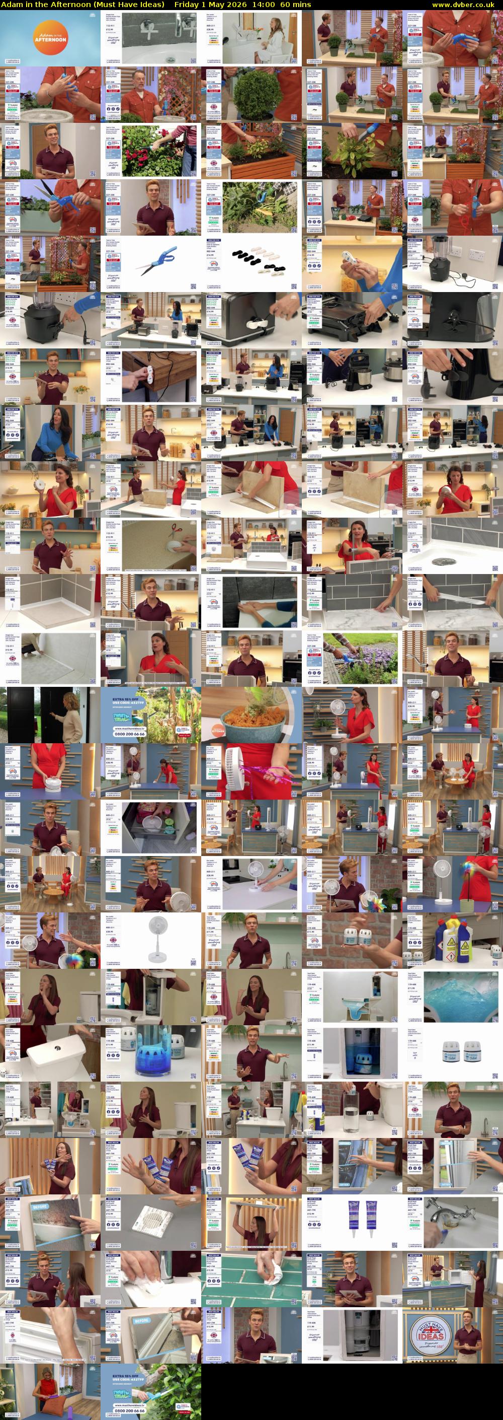 Adam in the Afternoon (Must Have Ideas) Friday 1 May 2026 14:00 - 15:00