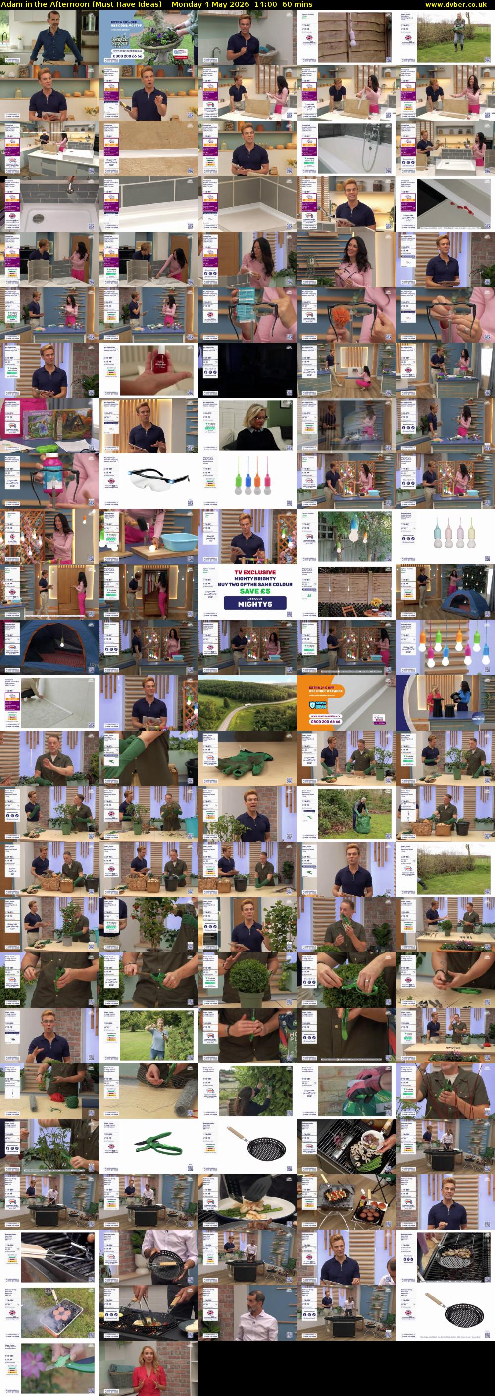 Adam in the Afternoon (Must Have Ideas) Monday 4 May 2026 14:00 - 15:00