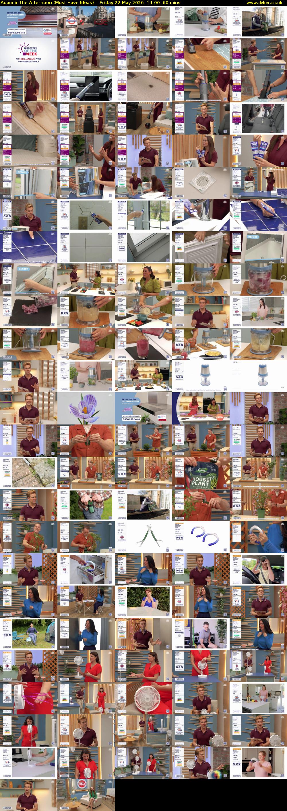 Adam in the Afternoon (Must Have Ideas) Friday 22 May 2026 14:00 - 15:00