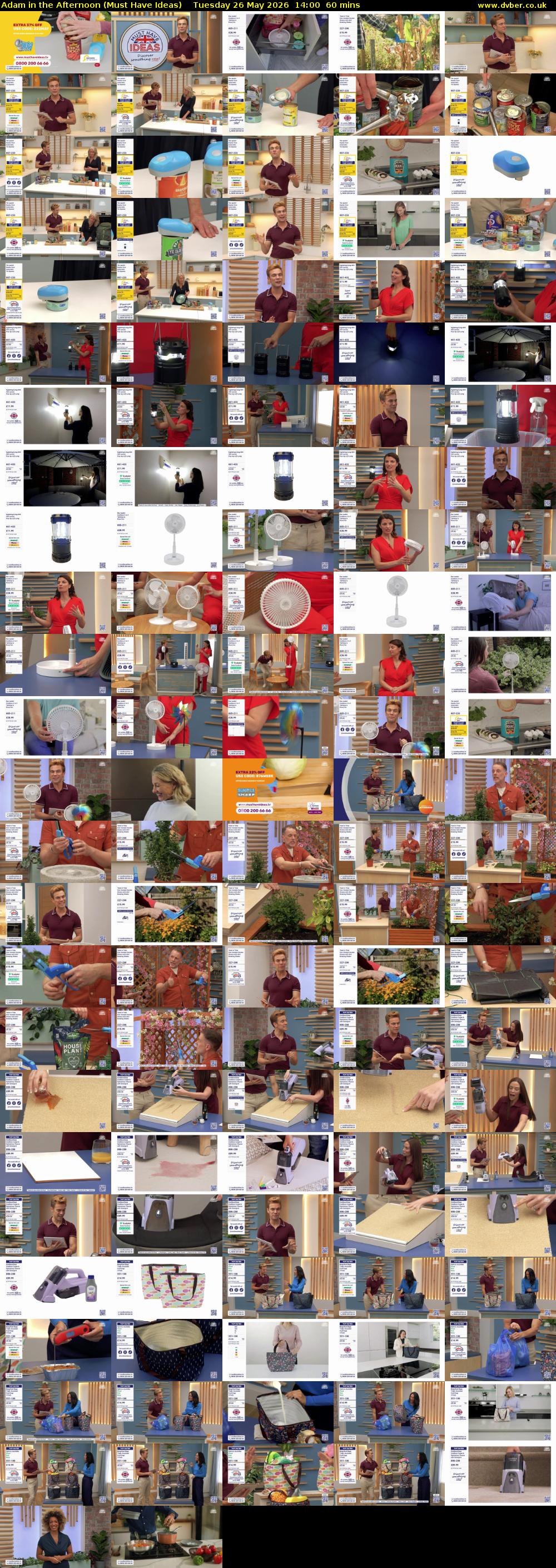 Adam in the Afternoon (Must Have Ideas) Tuesday 26 May 2026 14:00 - 15:00