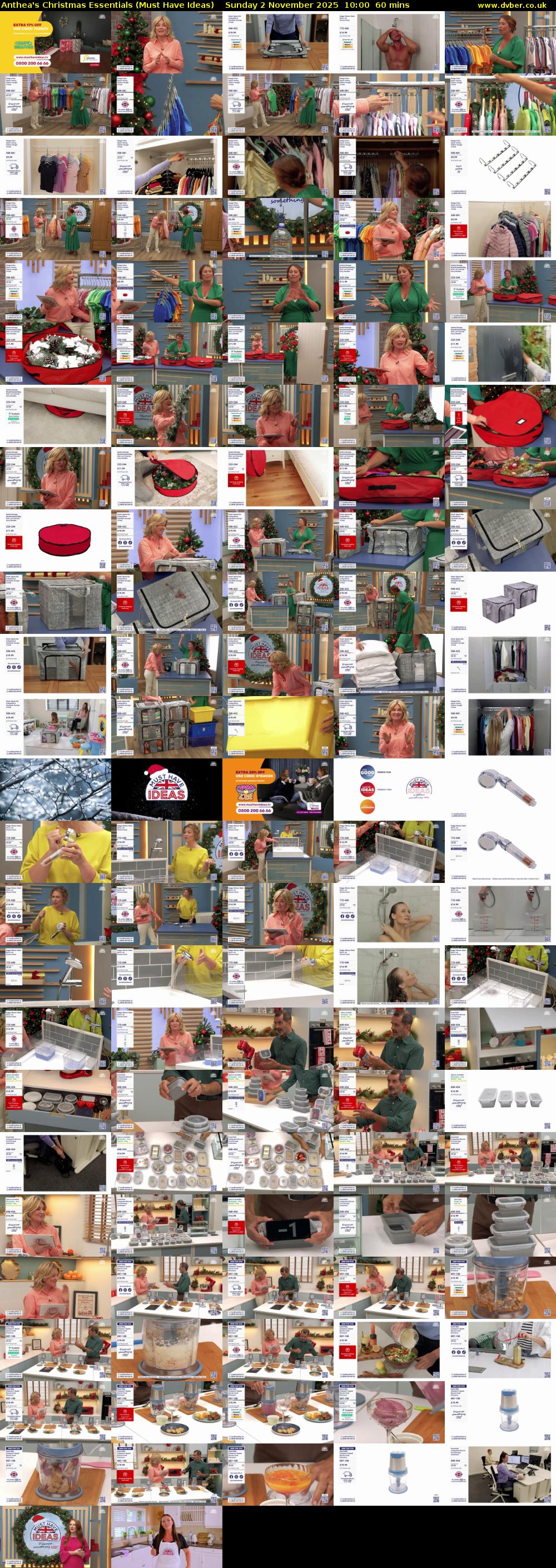 Anthea's Christmas Essentials (Must Have Ideas) Sunday 2 November 2025 10:00 - 11:00