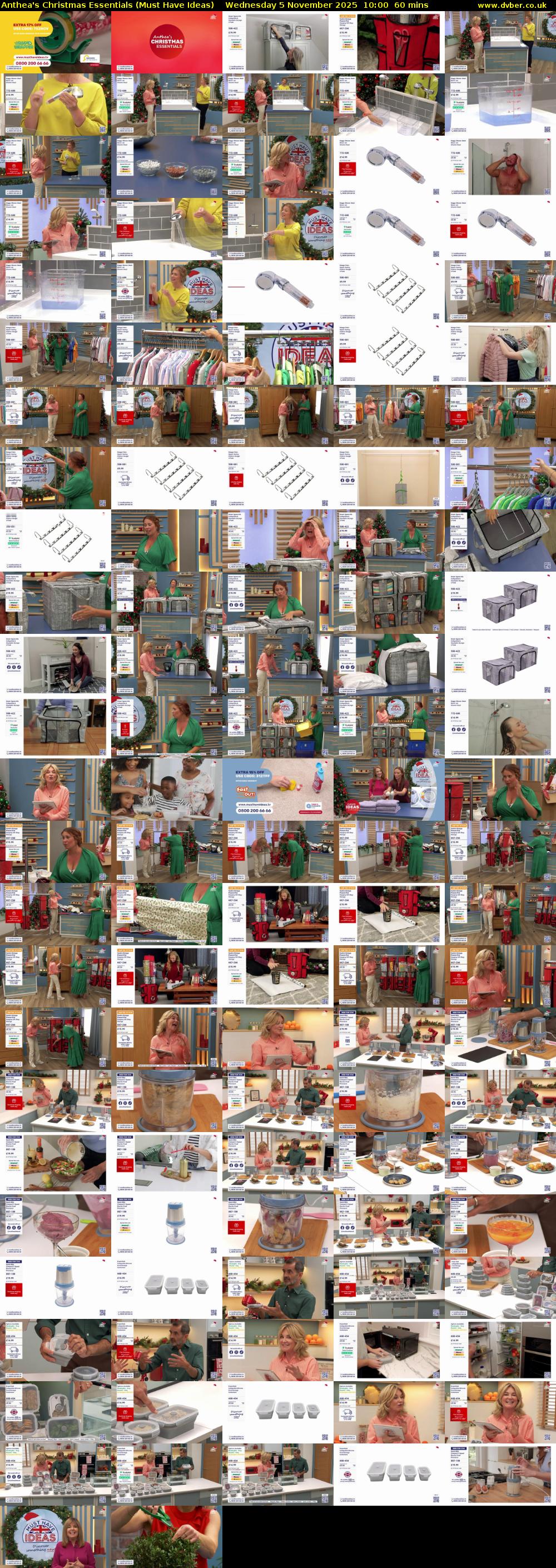 Anthea's Christmas Essentials (Must Have Ideas) Wednesday 5 November 2025 10:00 - 11:00