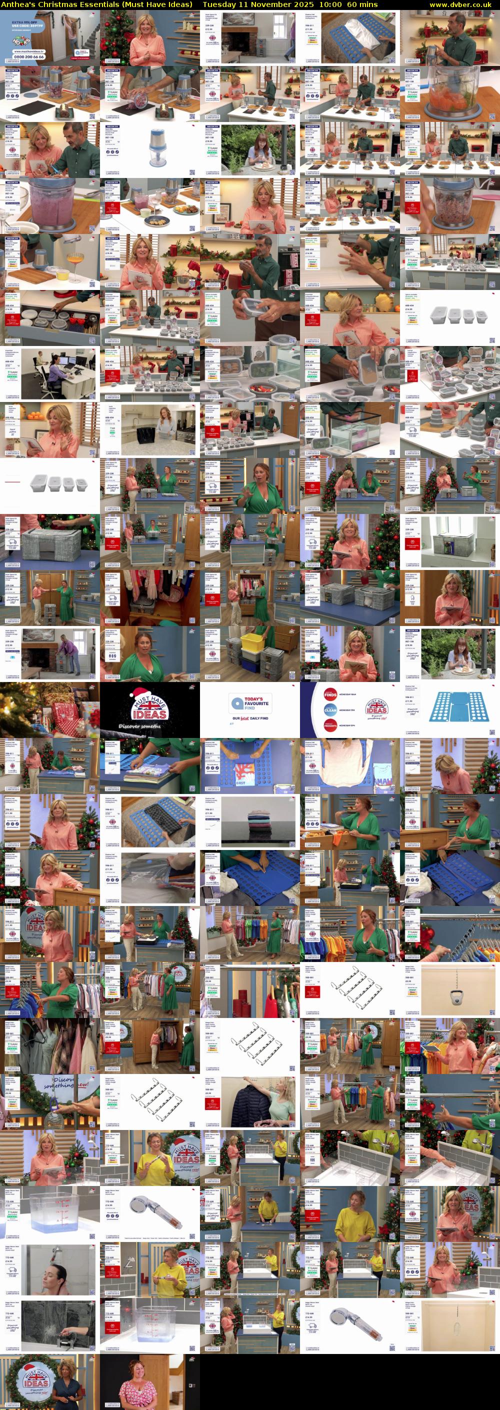 Anthea's Christmas Essentials (Must Have Ideas) Tuesday 11 November 2025 10:00 - 11:00