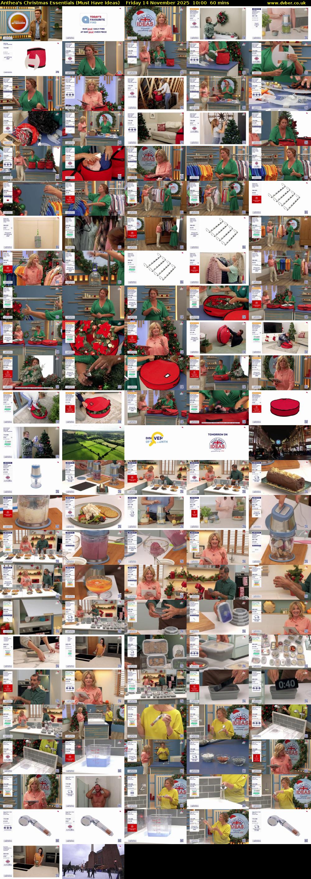 Anthea's Christmas Essentials (Must Have Ideas) Friday 14 November 2025 10:00 - 11:00