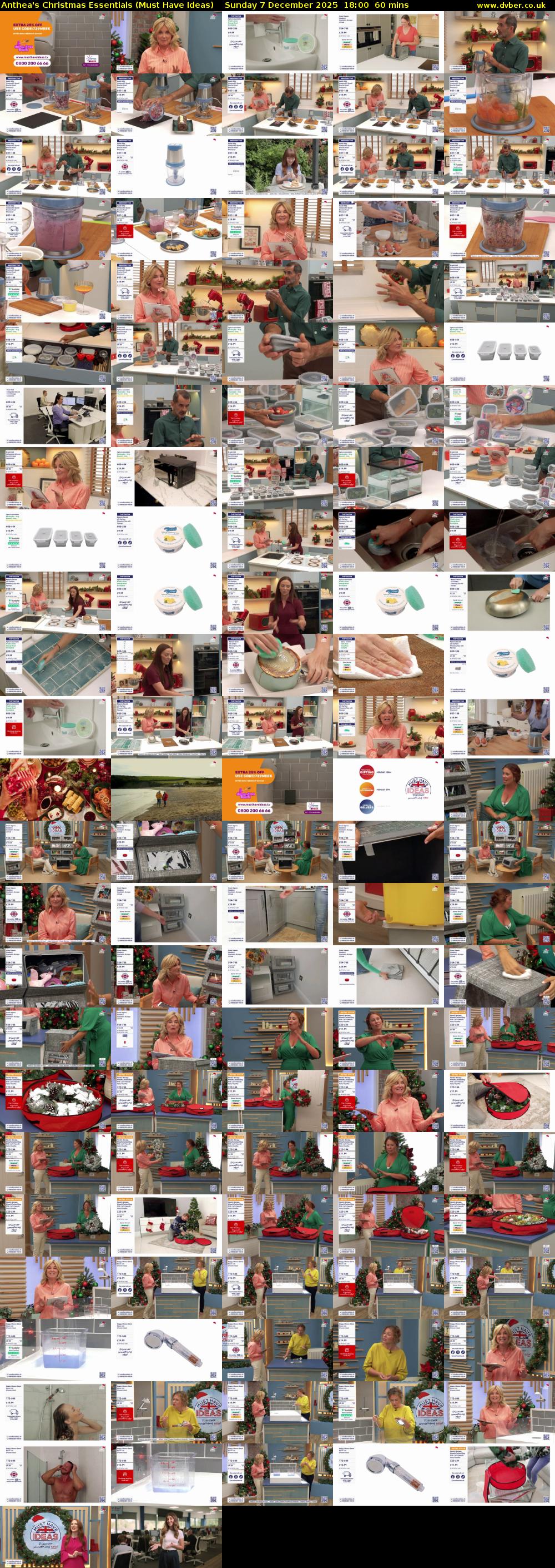 Anthea's Christmas Essentials (Must Have Ideas) Sunday 7 December 2025 18:00 - 19:00