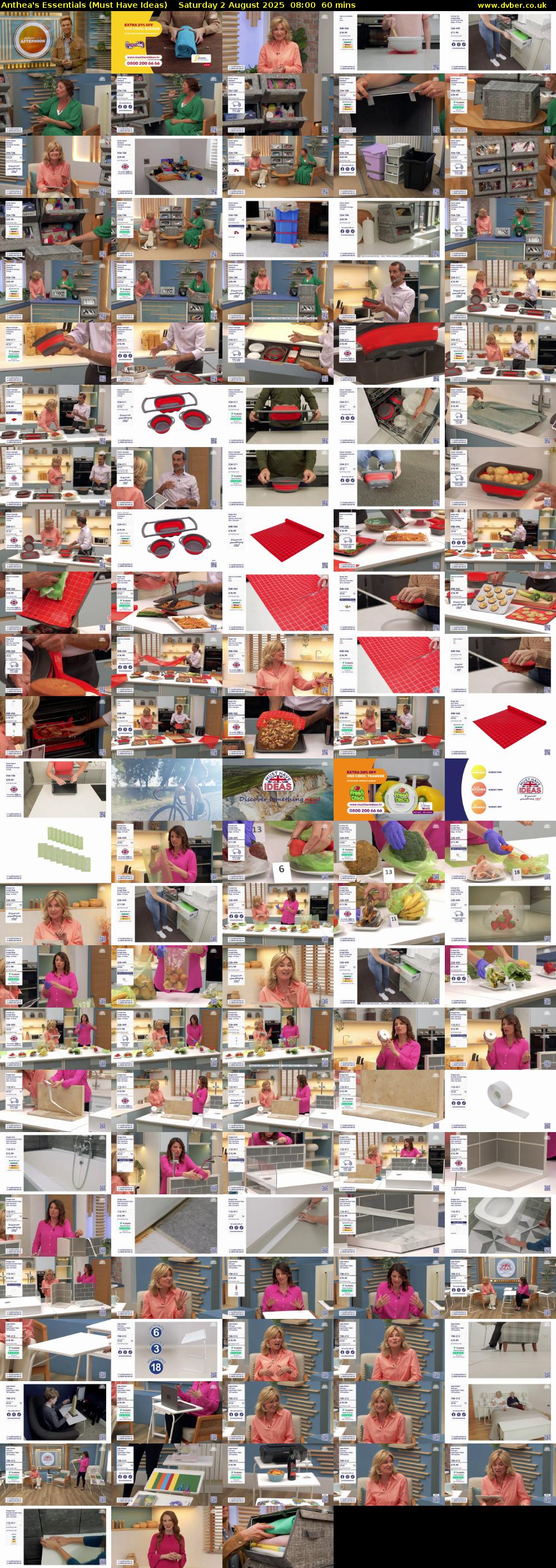 Anthea's Essentials (Must Have Ideas) Saturday 2 August 2025 08:00 - 09:00